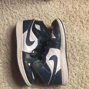 Nike Air Jordan 1s “Armory Navy Blue/White” - Size 7